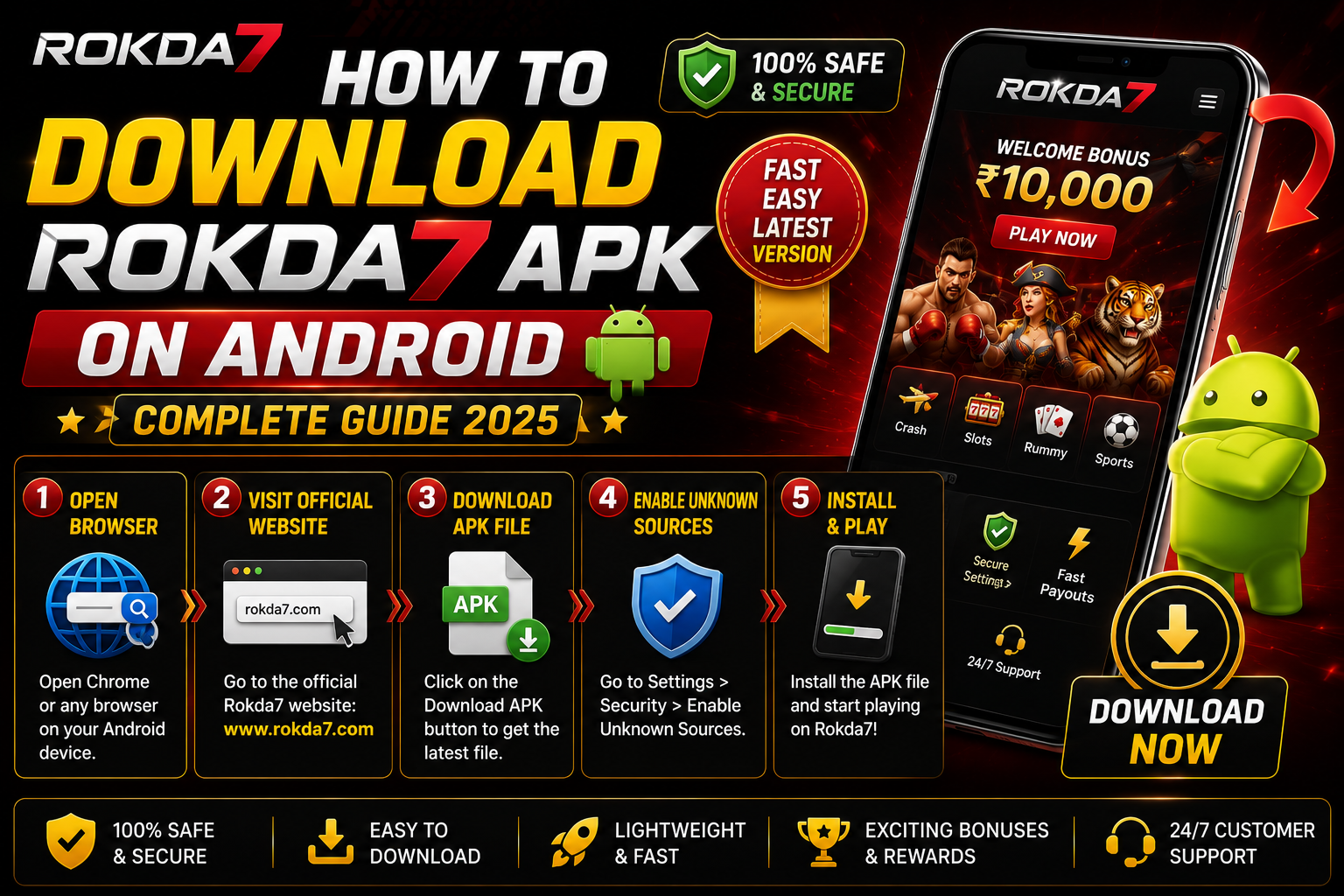 How to Download Rokda7 APK